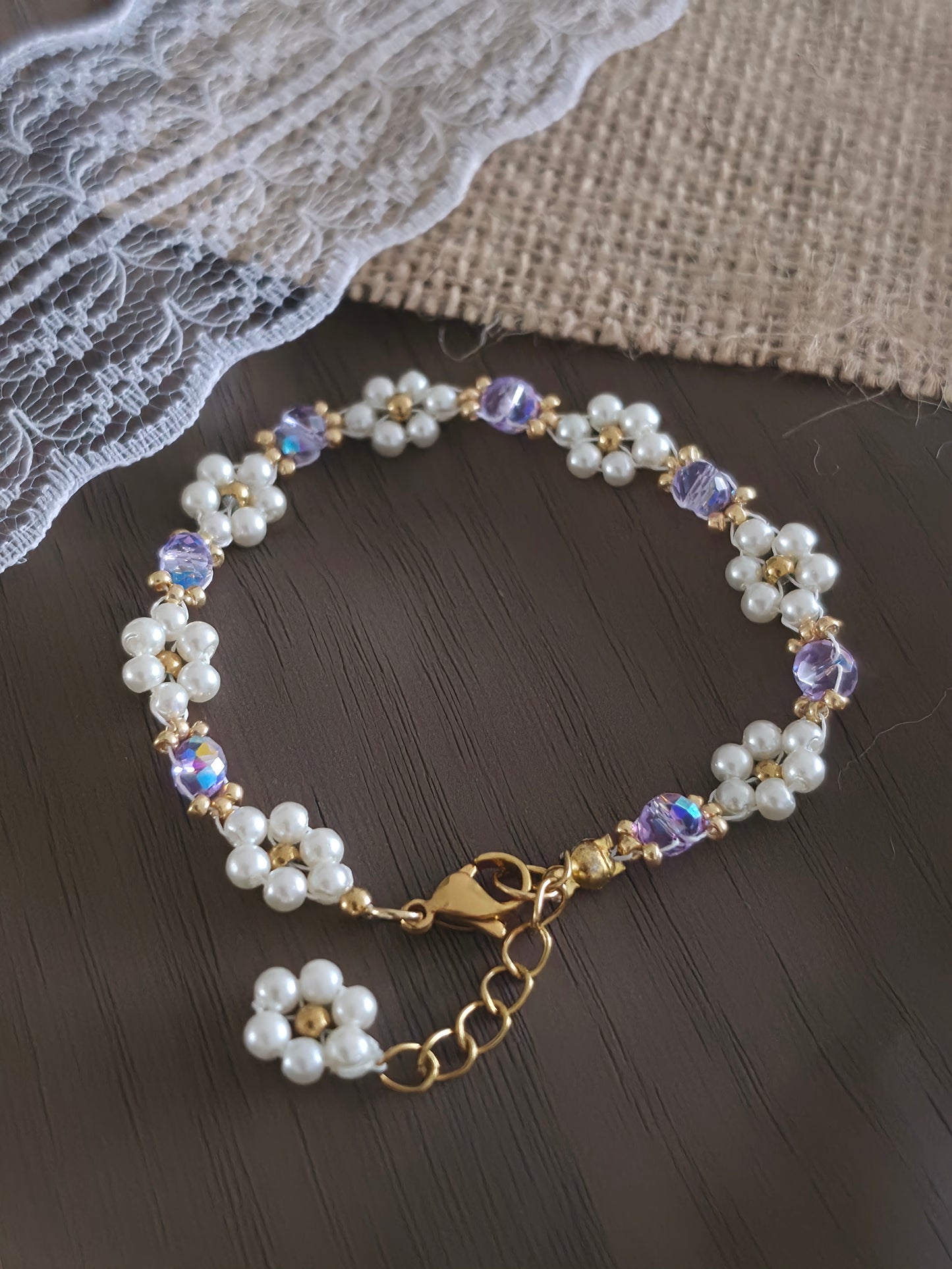 Glimmer Hook Bracelet